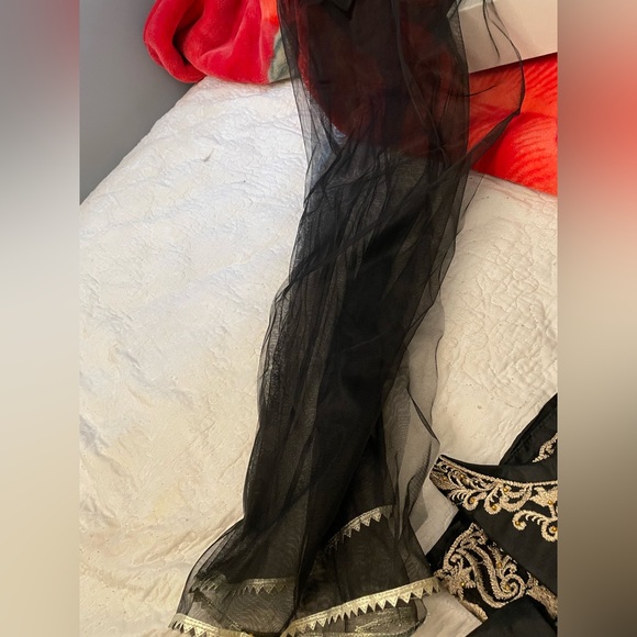 Black net frock size 42” for Eid - Picture 4 of 6